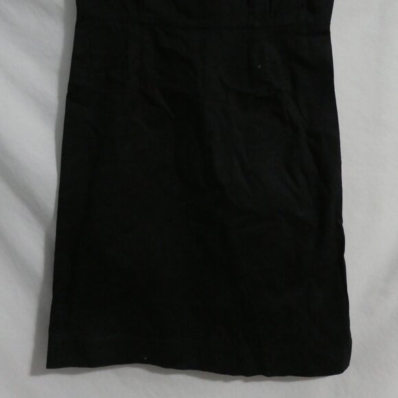 BANANA REPUBLIC PETITE | 2P | Black Sleeveless Dress | Zip-Up Back Closure - Picture 7 of 16